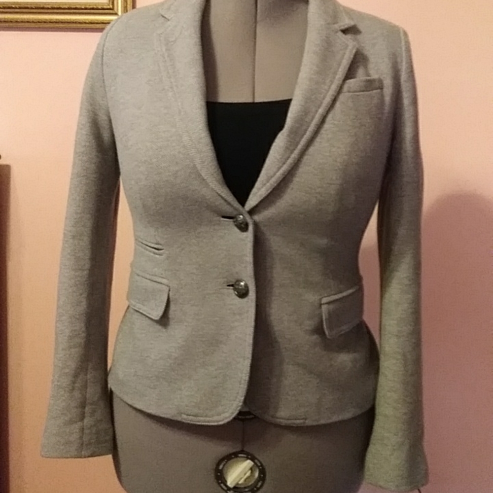 Banana Republic Gray Blazer